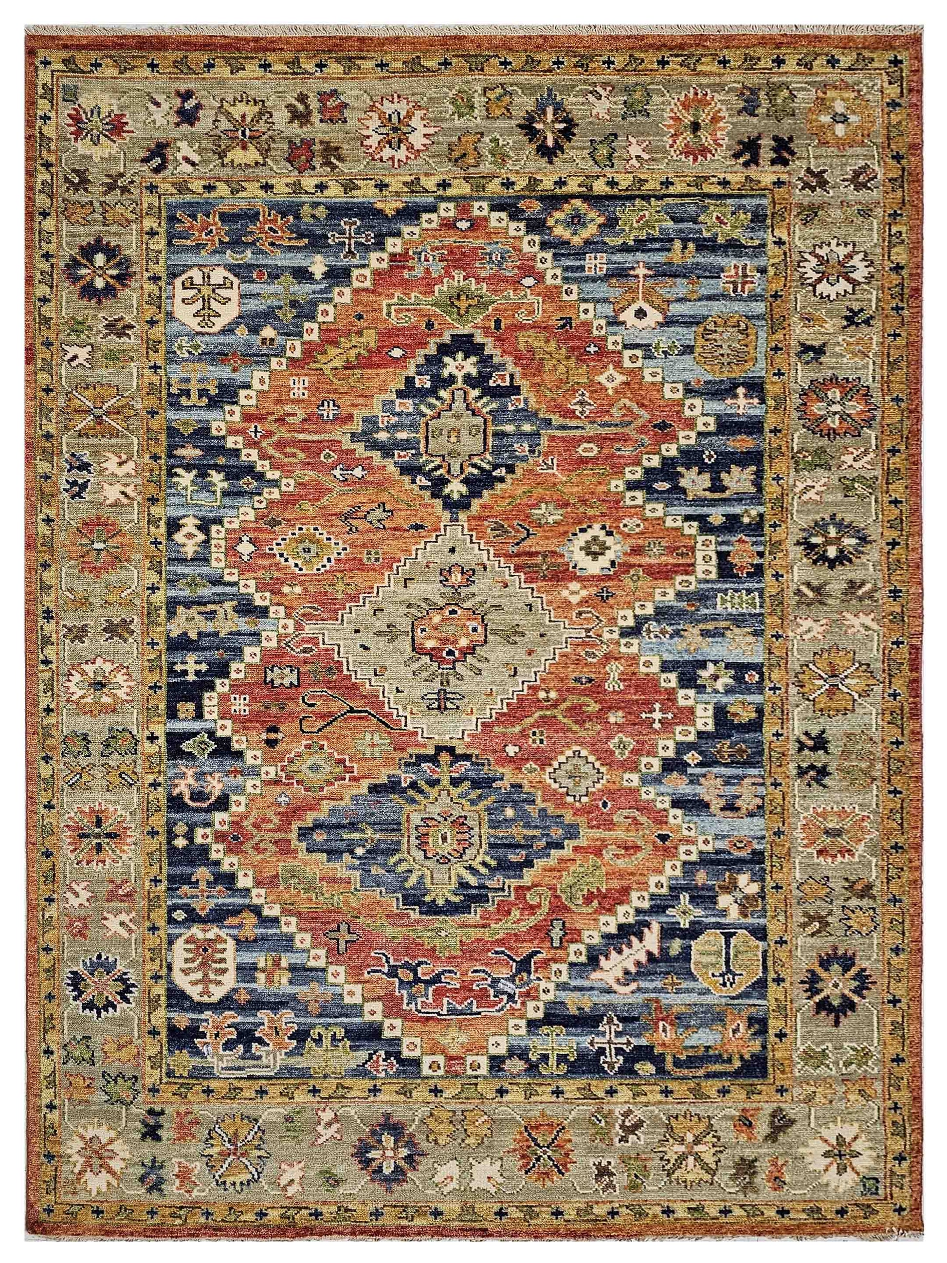 Artisan Felicity FB-482 Rust Transitional Knotted Rug