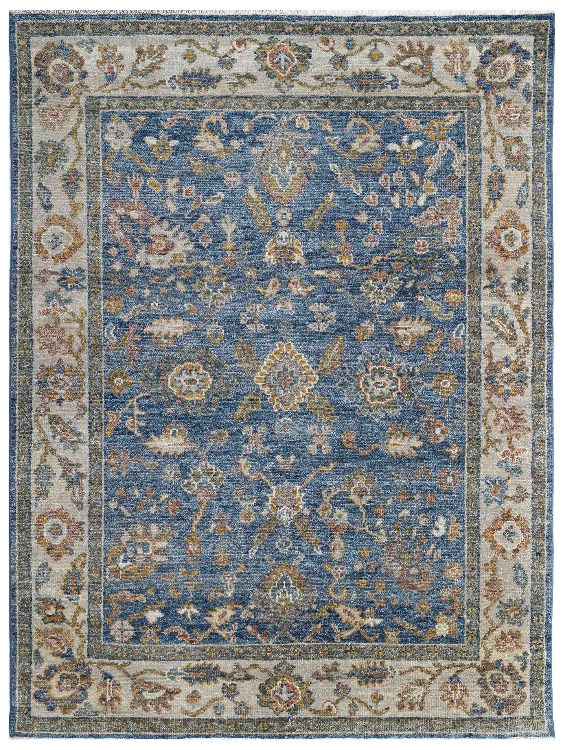 Artisan Felicity FB-483 Blue Traditional Knotted Rug