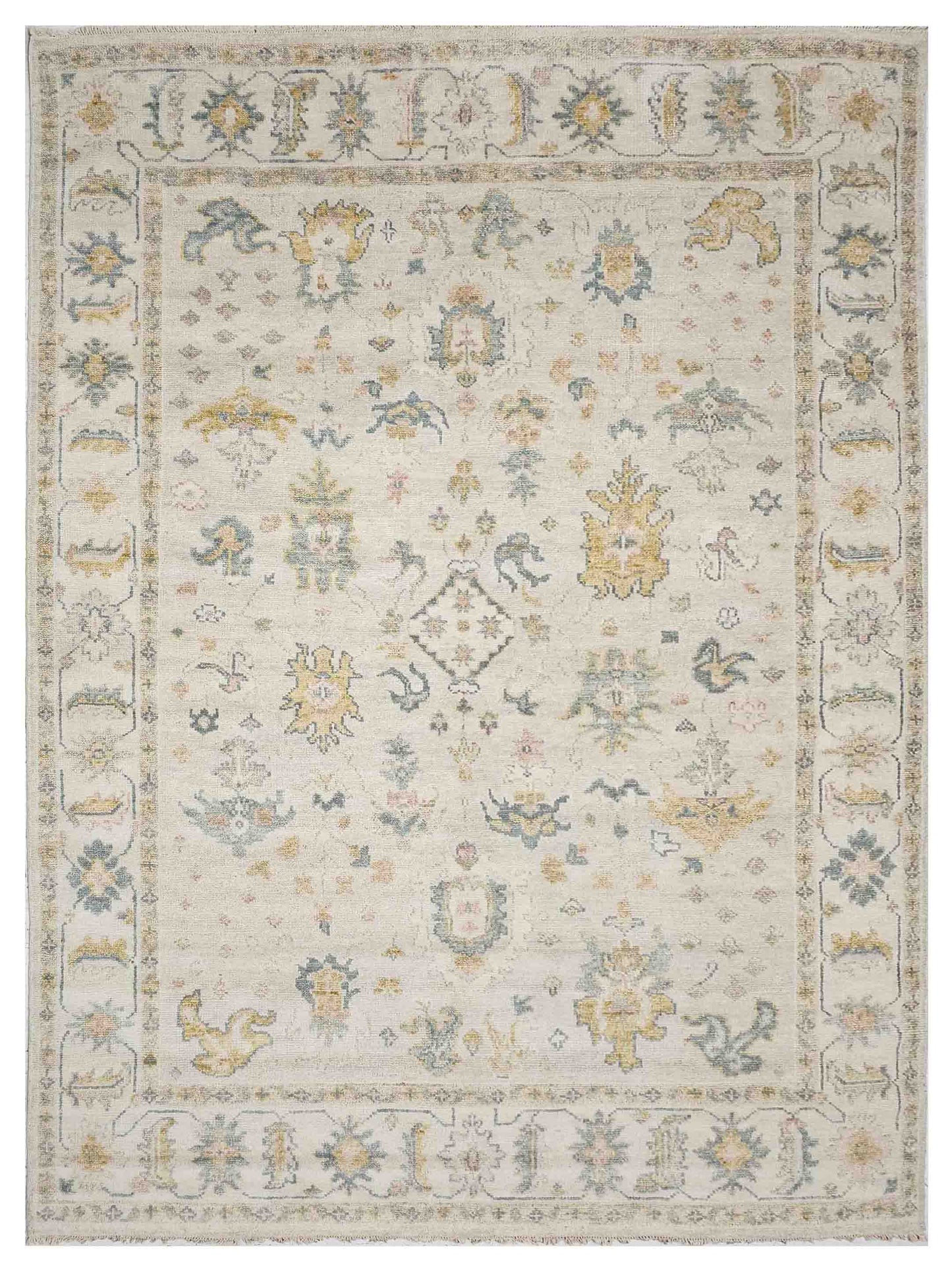 Artisan Felicity FB-484 Ivory Traditional Knotted Rug