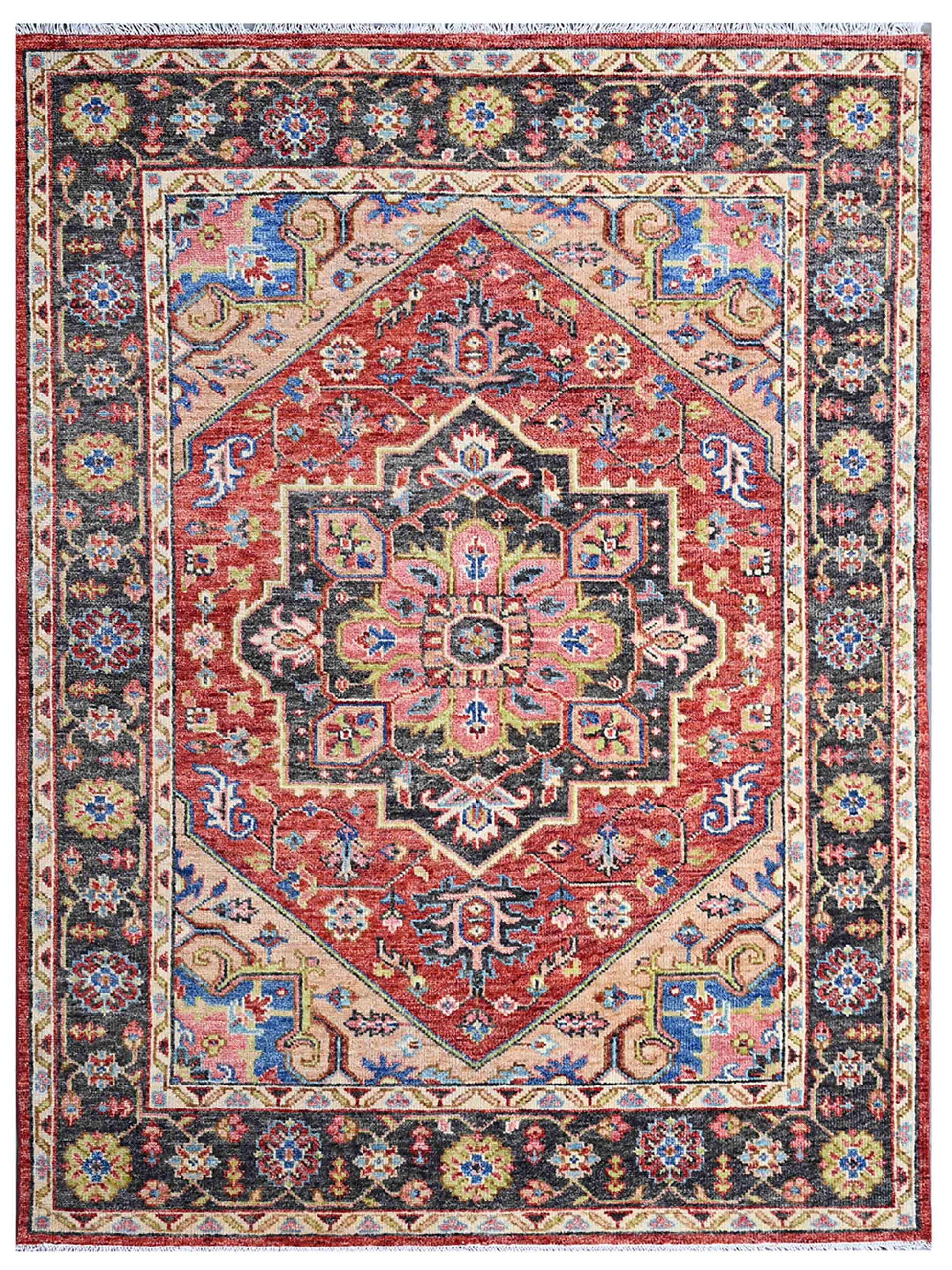 Artisan Felicity FB-495 Red Traditional Knotted Rug