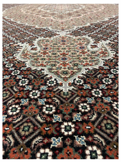 Artisan Michelle Black Ivory Traditional Knotted Rug - Rugs - Artisan - Atlanta Designer Rugs