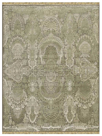 Limited PARKES PA-568 Bitter Transitional Knotted Rug
