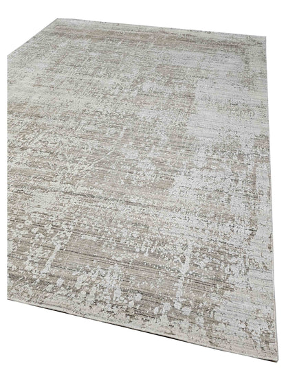 Artisan Frances  Metal Ivory Transitional Loom Rug