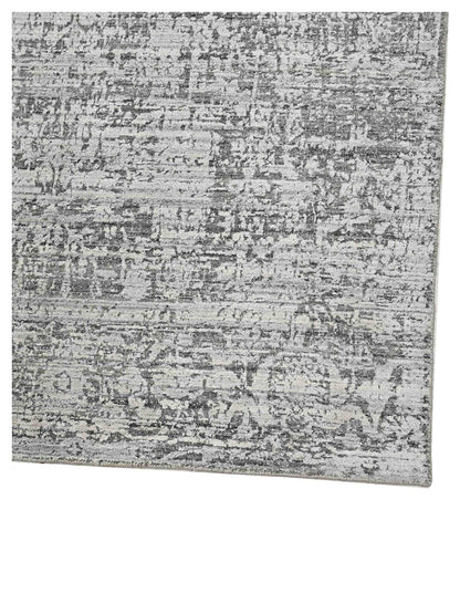 Artisan Frances Black Silver Transitional Loom Rug - Rugs - Artisan - Atlanta Designer Rugs