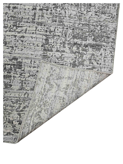 Artisan Frances Black Silver Transitional Loom Rug - Rugs - Artisan - Atlanta Designer Rugs