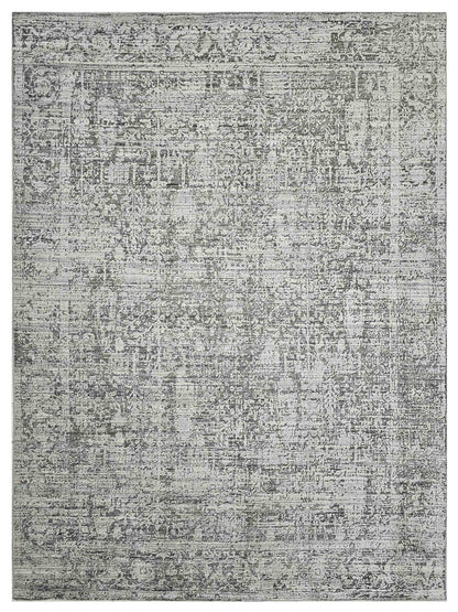 Artisan Frances Black Silver Transitional Loom Rug - Rugs - Artisan - Atlanta Designer Rugs