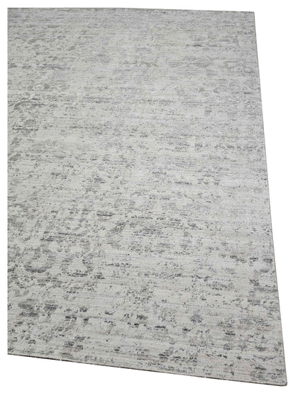 Artisan Frances White Lt.Blue Transitional Loom Rug - Rugs - Artisan - Atlanta Designer Rugs