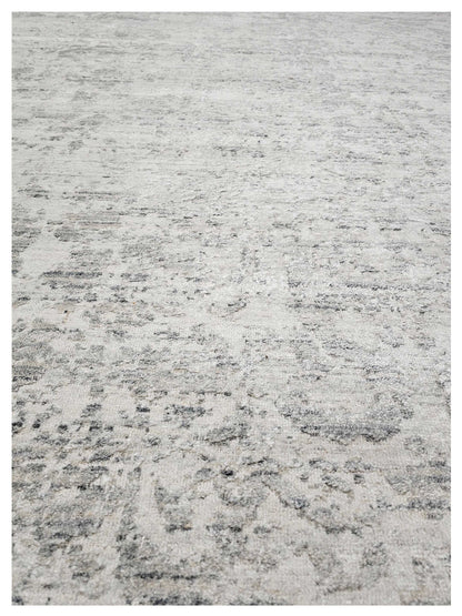 Artisan Frances White Lt.Blue Transitional Loom Rug - Rugs - Artisan - Atlanta Designer Rugs