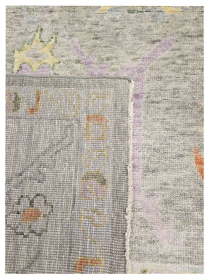 Super Freida FO-426 Grey Traditional Knotted Rug