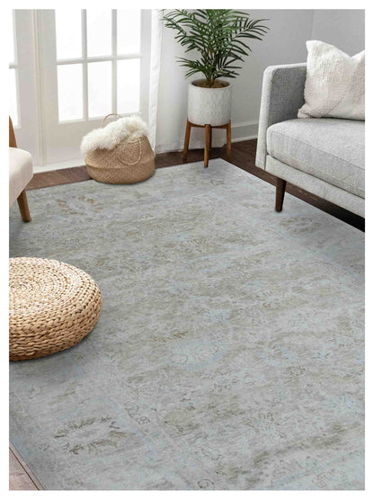 Artisan Freida  Beige Ivory Traditional Knotted Rug