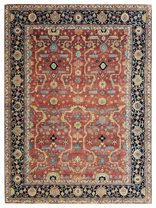 Super Gwyneth FS-573 Red Traditional Knotted Rug