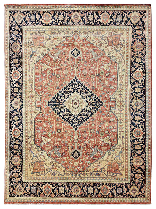 Super Gwyneth FS-577 Red Traditional Knotted Rug