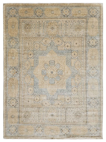 Super Gwyneth FS-578 Beige Traditional Knotted Rug