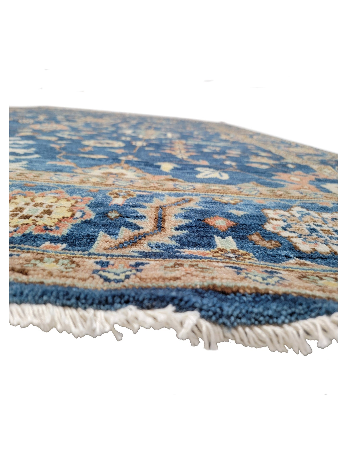 Artisan Florence  Teal Blue  Traditional Knotted Rug