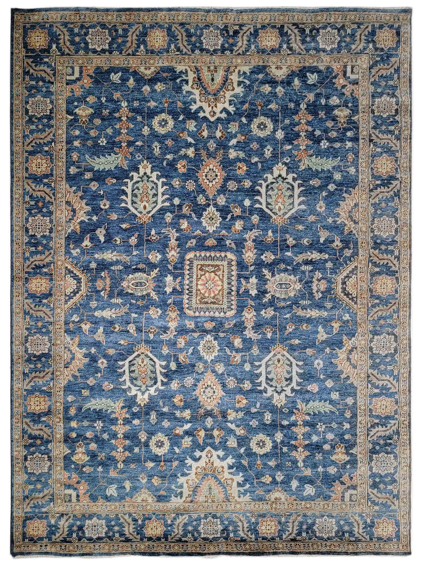 Artisan Florence FT-160 Teal Blue Traditional Knotted Rug