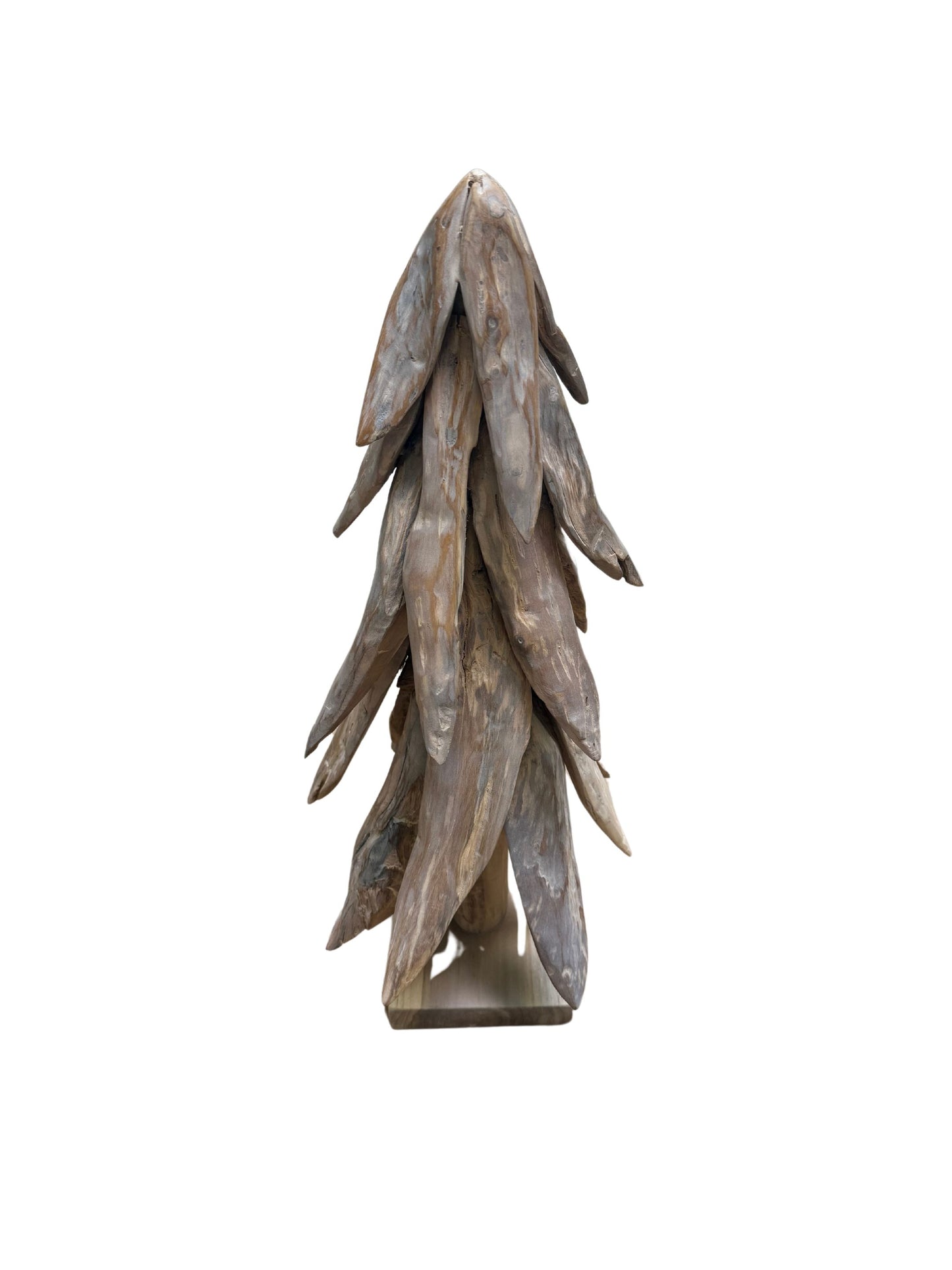Eclectic Home Accent Driftwood Christmas Tree  Wooden  Decor Furniture