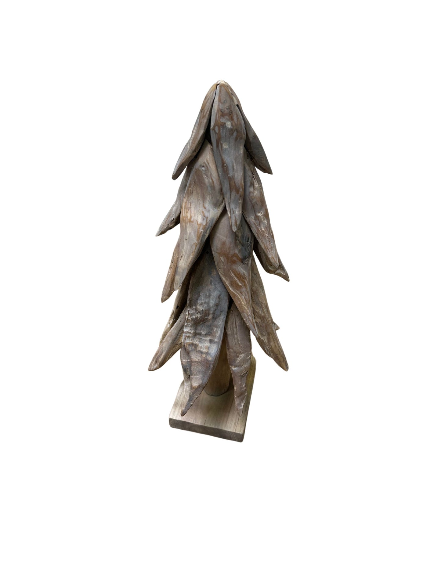 Eclectic Home Accent Driftwood Christmas Tree  Wooden  Decor Furniture