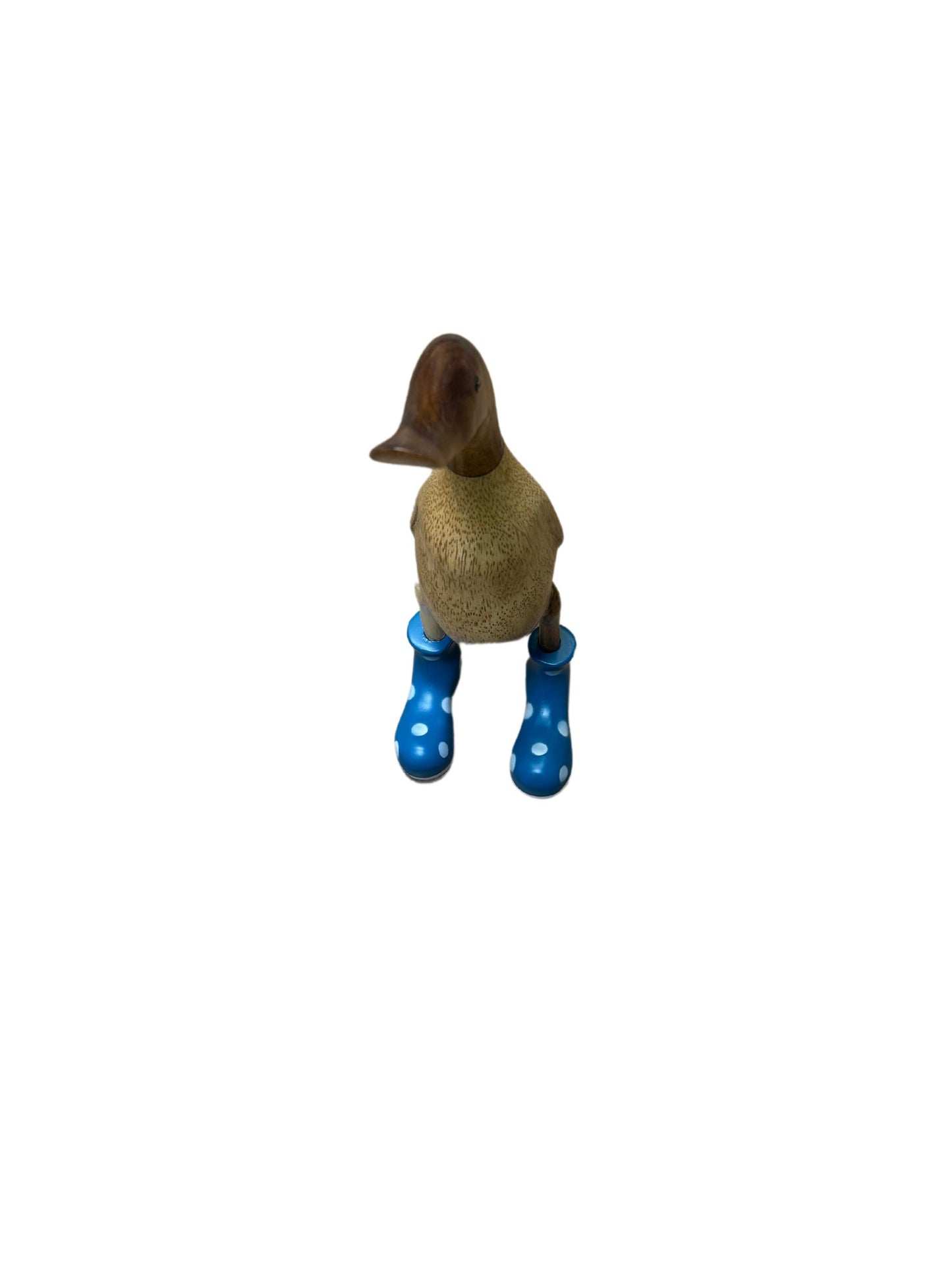 Eclectic Home Accent Duck in Boots Large Wooden  Decor Furniture