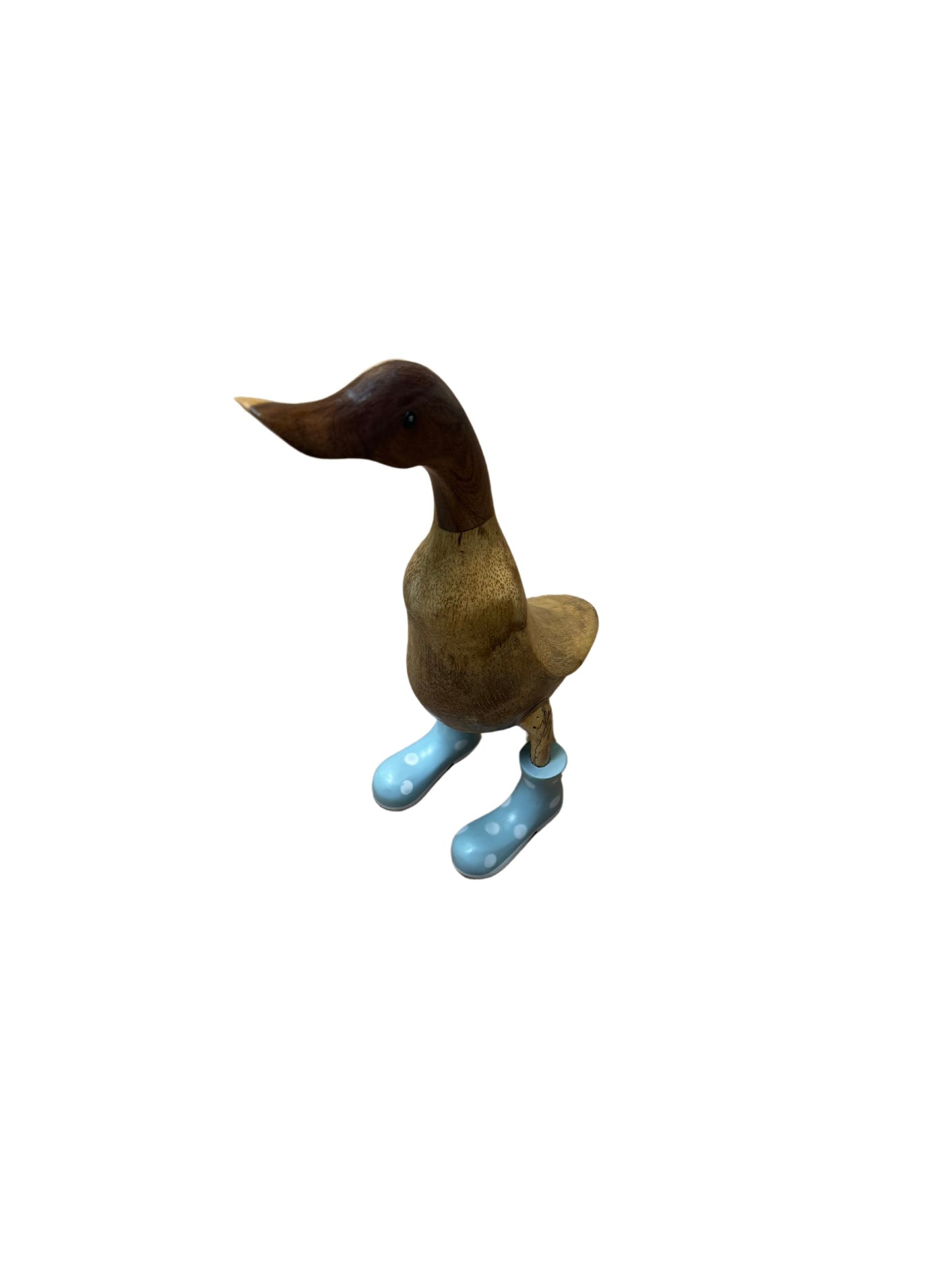 Eclectic Home Accent Duck in Boots  Wooden  Decor Furniture