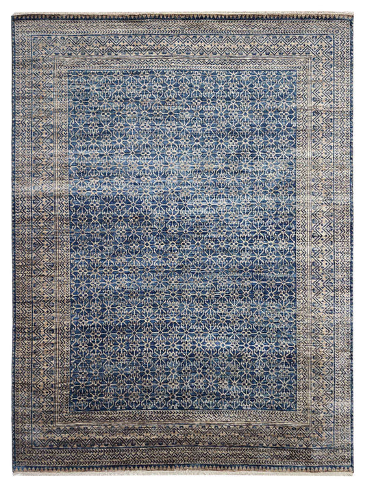 Artisan Amanda GC-107 Blue Traditional Knotted Rug