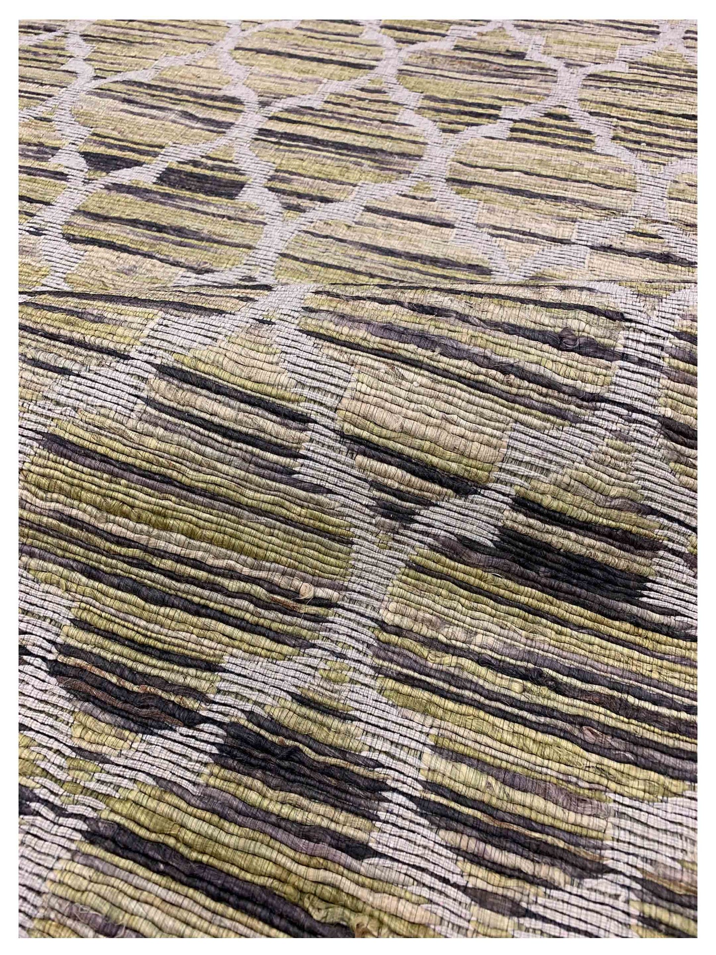 Artisan Talia Green Slate Modern Woven Rug - Rugs - Artisan - Atlanta Designer Rugs