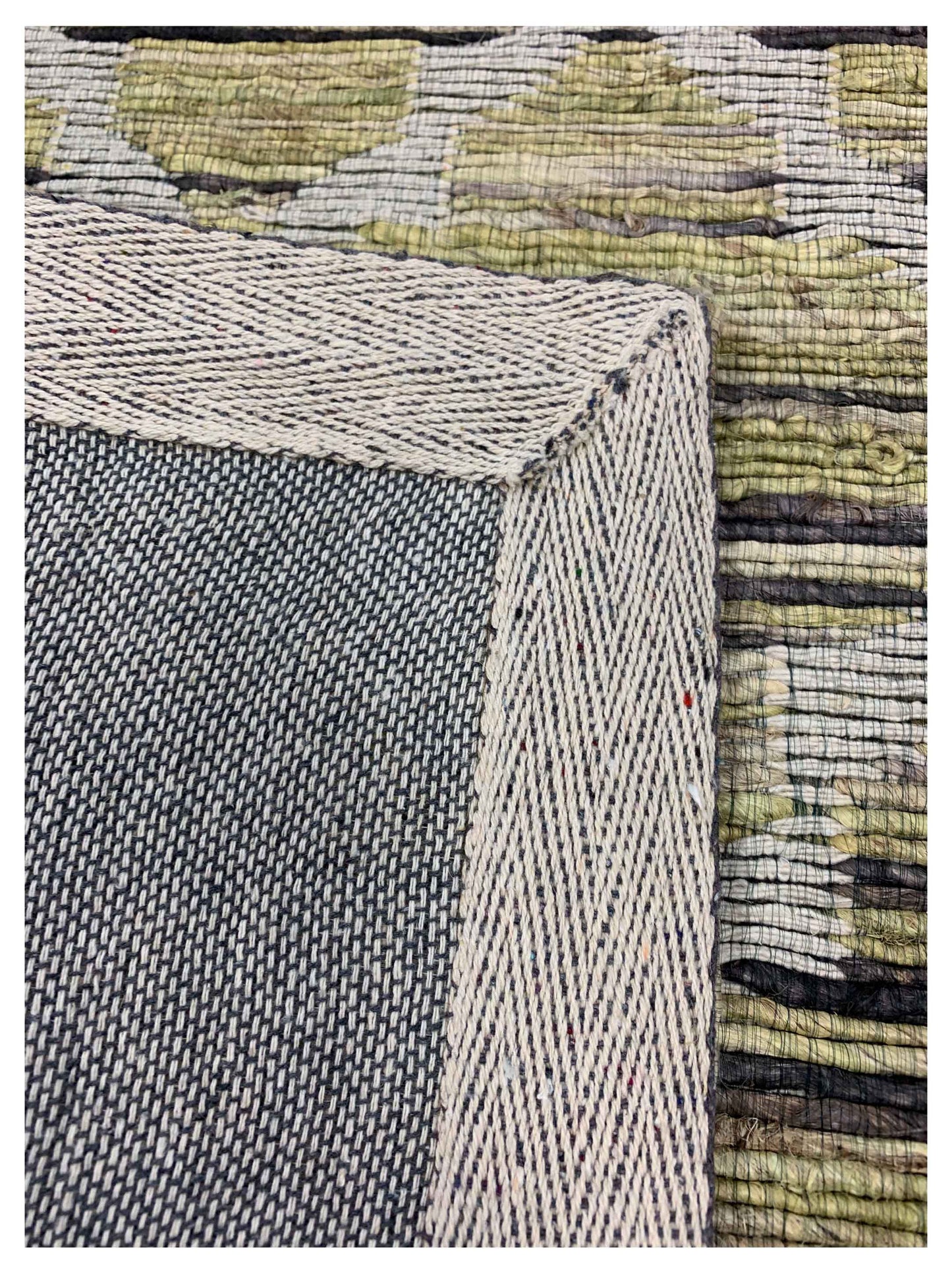 Artisan Talia  Green Slate Modern Woven Rug