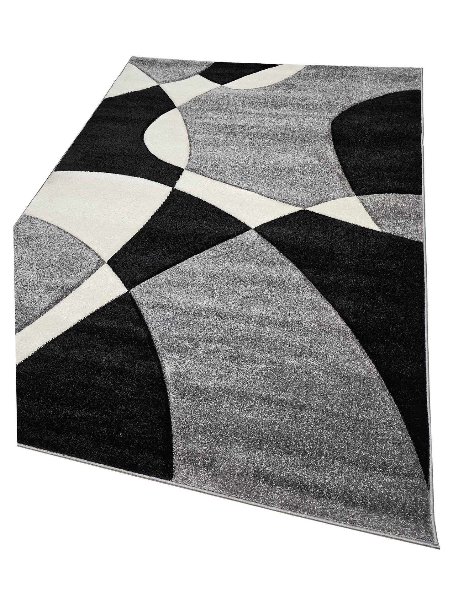American Cover Design Hollywood  H-284 Gray  Modern Machinemade Rug