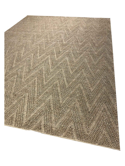 Artisan Meryl  Sage Natural Modern Woven Rug