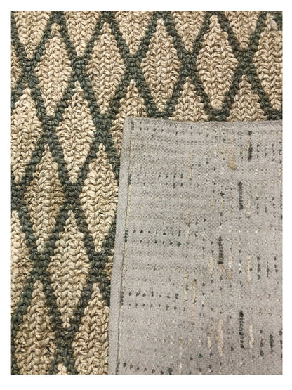 Artisan Meryl Aqua Beige Modern Woven Rug - Rugs - Artisan - Atlanta Designer Rugs
