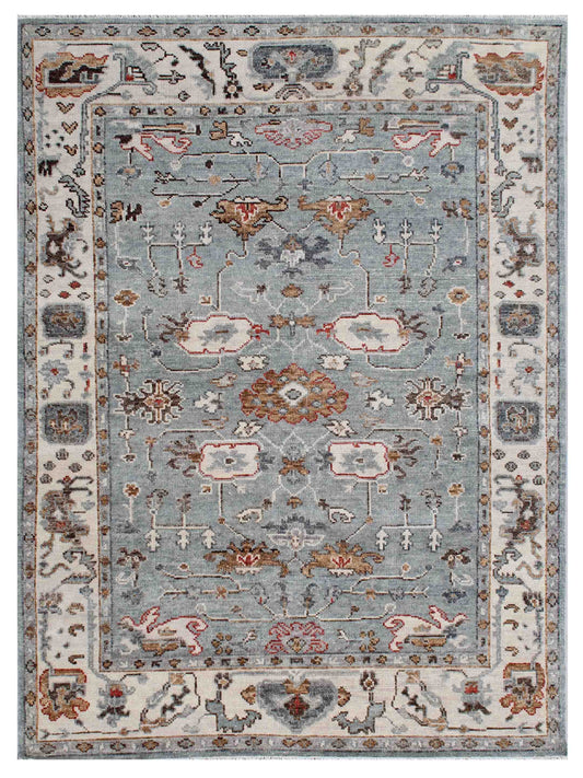 Artisan Felicity FB-376 Lt.Blue Traditional Knotted Rug