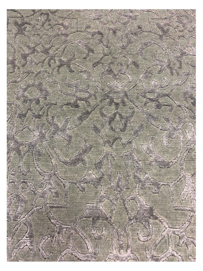 Artisan Teresa Aqua Contemporary Knotted Rug - Rugs - Artisan - Atlanta Designer Rugs