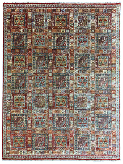 Artisan Pamela Multi Traditional Knotted Rug - Rugs - Artisan - Atlanta Designer Rugs