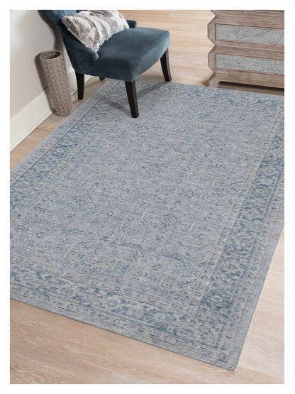 Limited INVERELL IN-507 Aqua Traditional Woven Rug