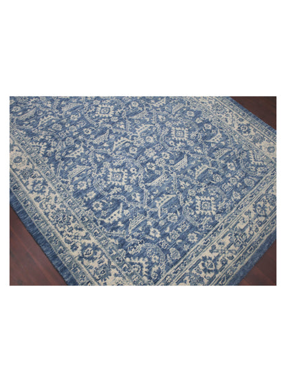 Limited INVERELL IN-509 DENIM BLUE Traditional Woven Rug