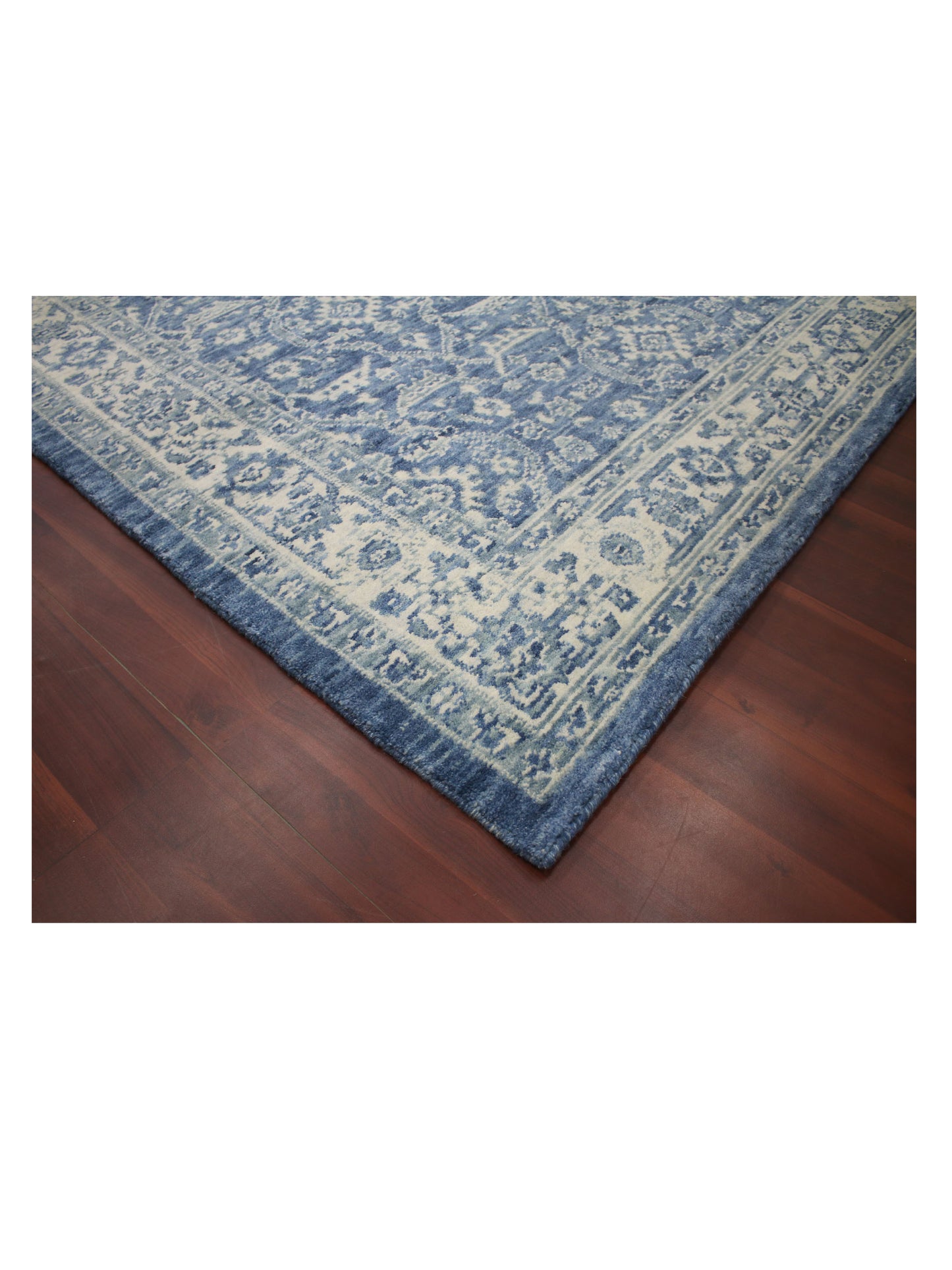 Limited INVERELL IN-509 DENIM BLUE Traditional Woven Rug