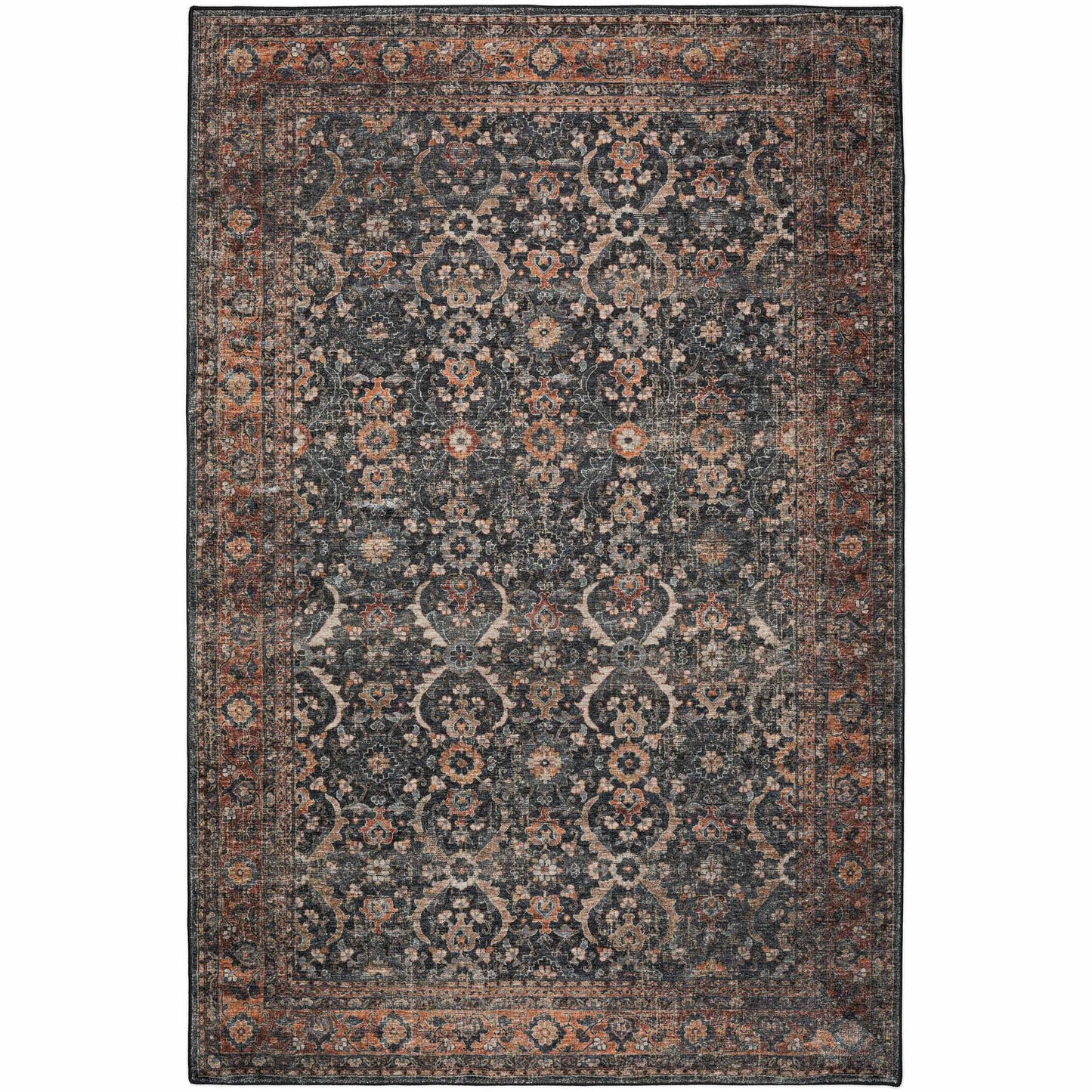 Dalyn Rugs Jericho JC1 Charcoal Transitional Tufted Rug