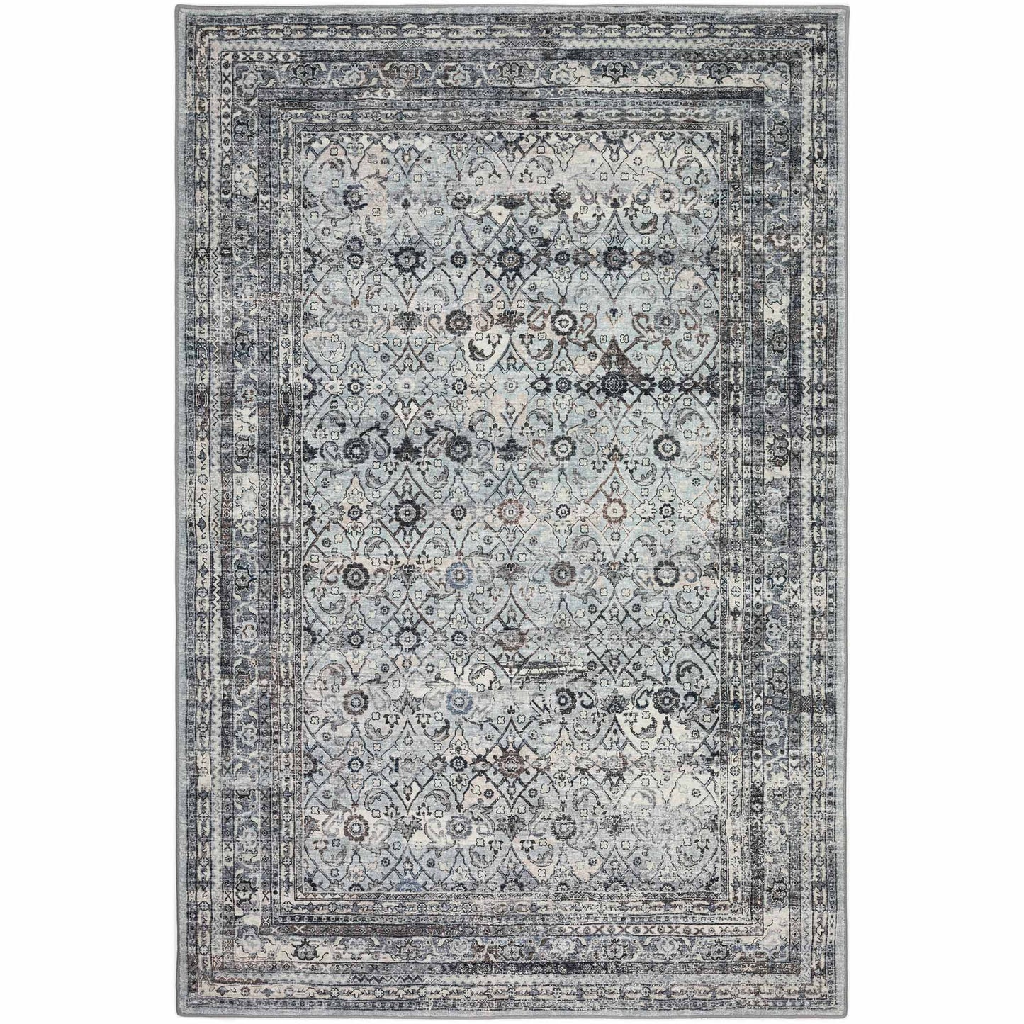 Dalyn Rugs Jericho JC7 Pewter Traditional Tufted Rug