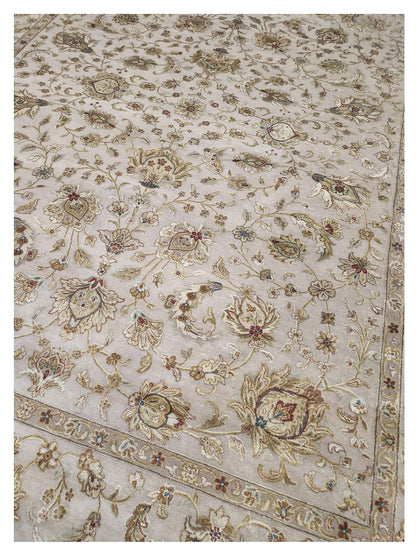 Artisan Rachel Beige Beige Traditional Knotted Rug - Rugs - Artisan - Atlanta Designer Rugs