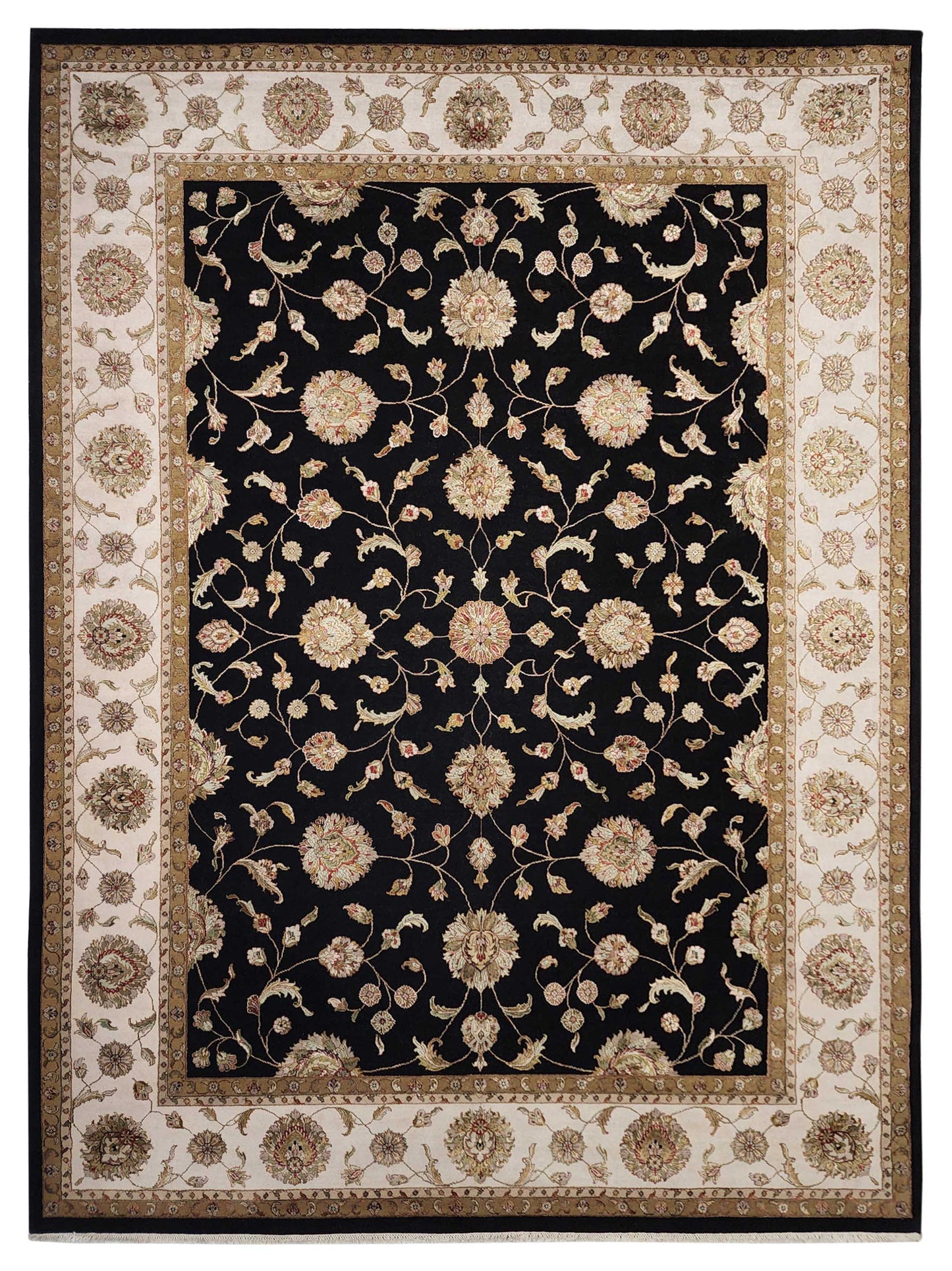 Artisan Winona JPR-415 Black Traditional Knotted Rug