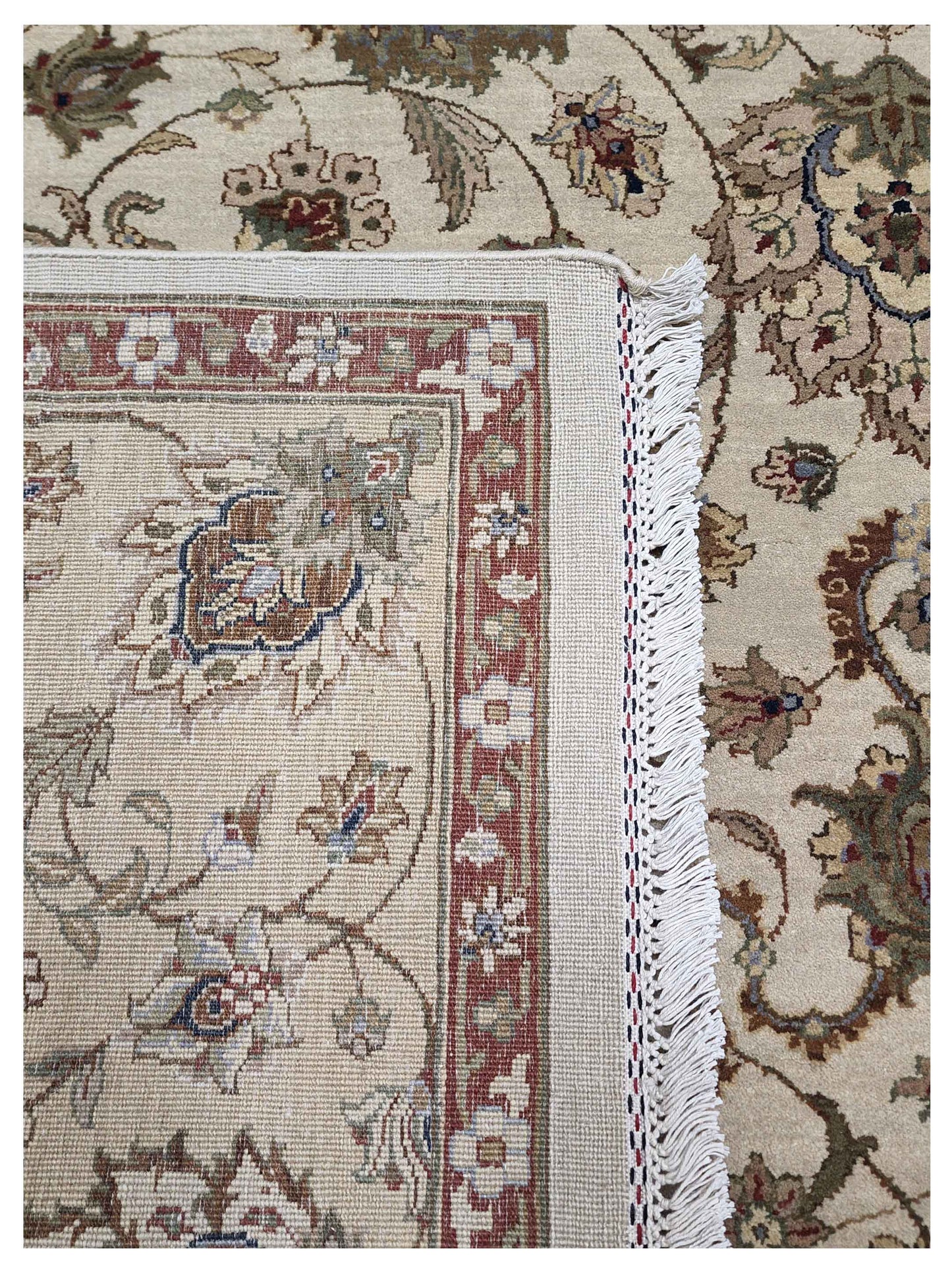 Artisan Serene  Ivory Gold Transitional Knotted Rug