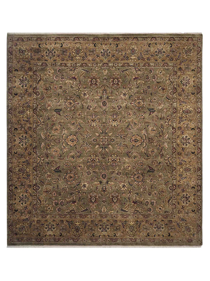 Artisan Serene JPR-6580 Green Transitional Knotted Rug