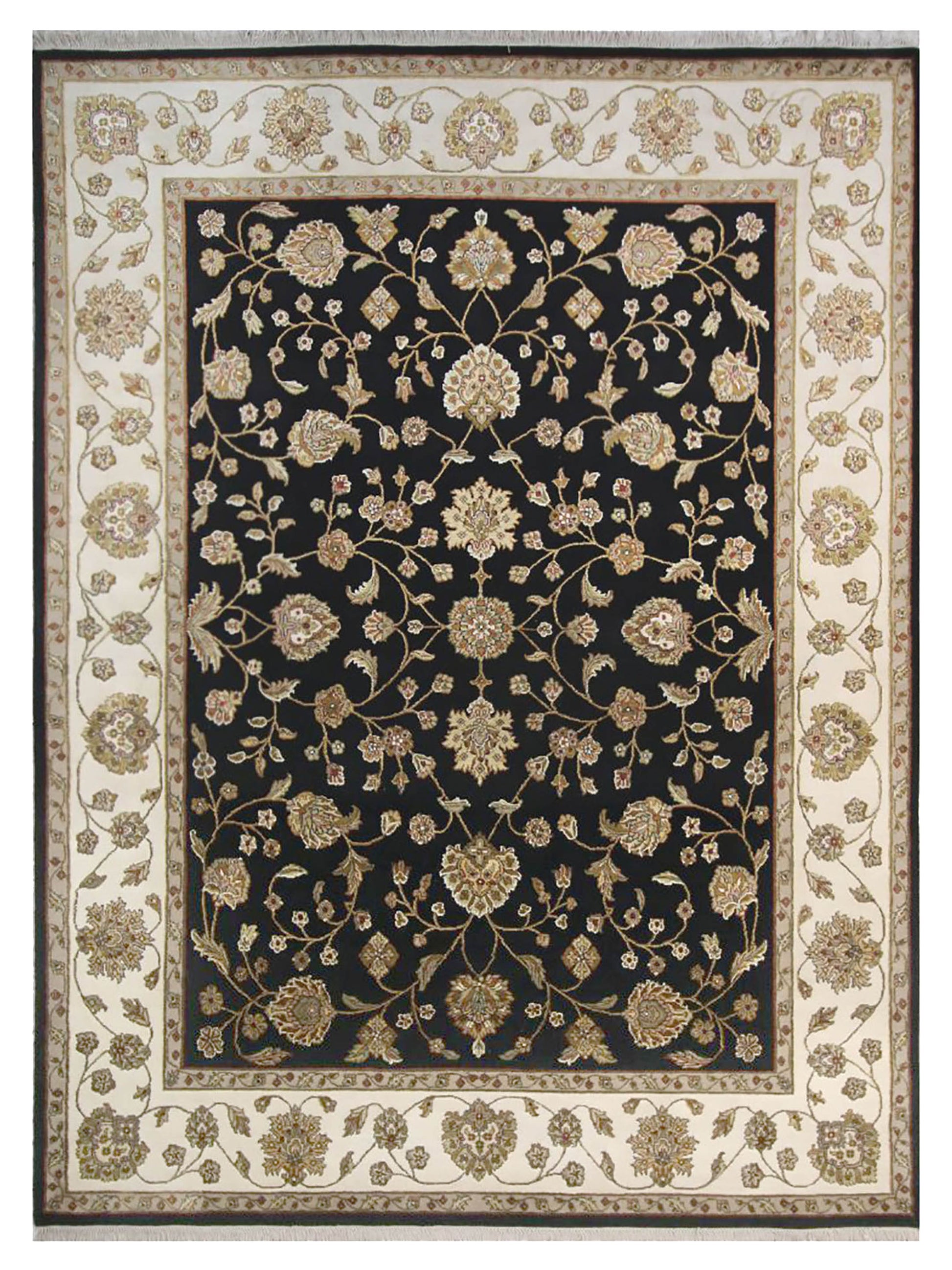 Artisan Winona WS-826 Black Traditional Knotted Rug