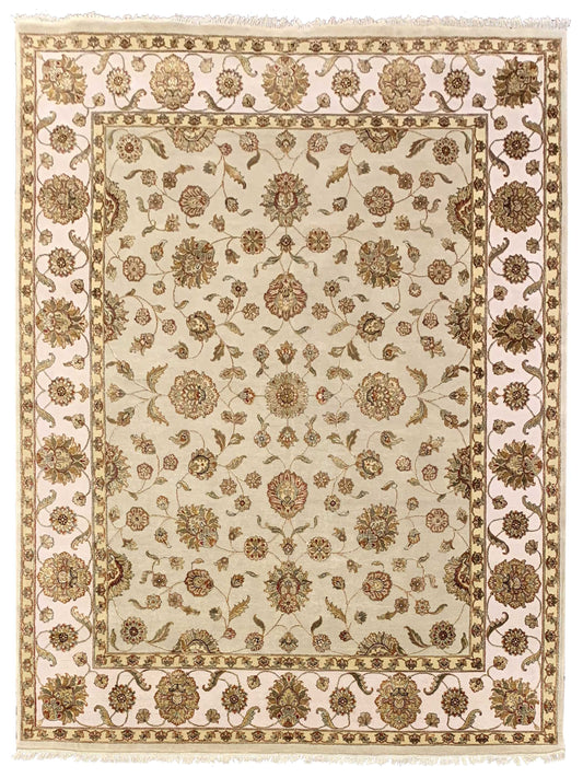 Artisan Winona Gold Ivory Traditional Knotted Rug - Rugs - Artisan - Atlanta Designer Rugs