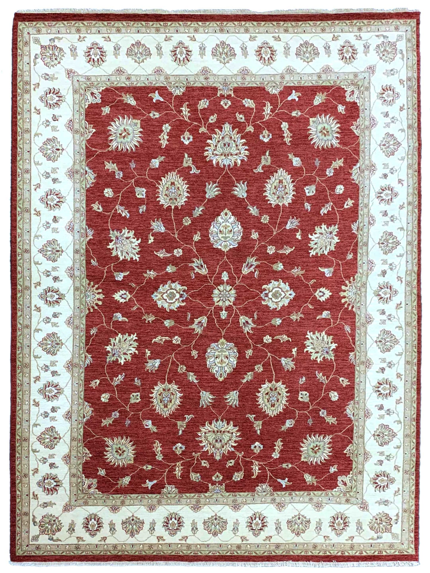 Artisan Zara ZL-102 Red Traditional Knotted Rug