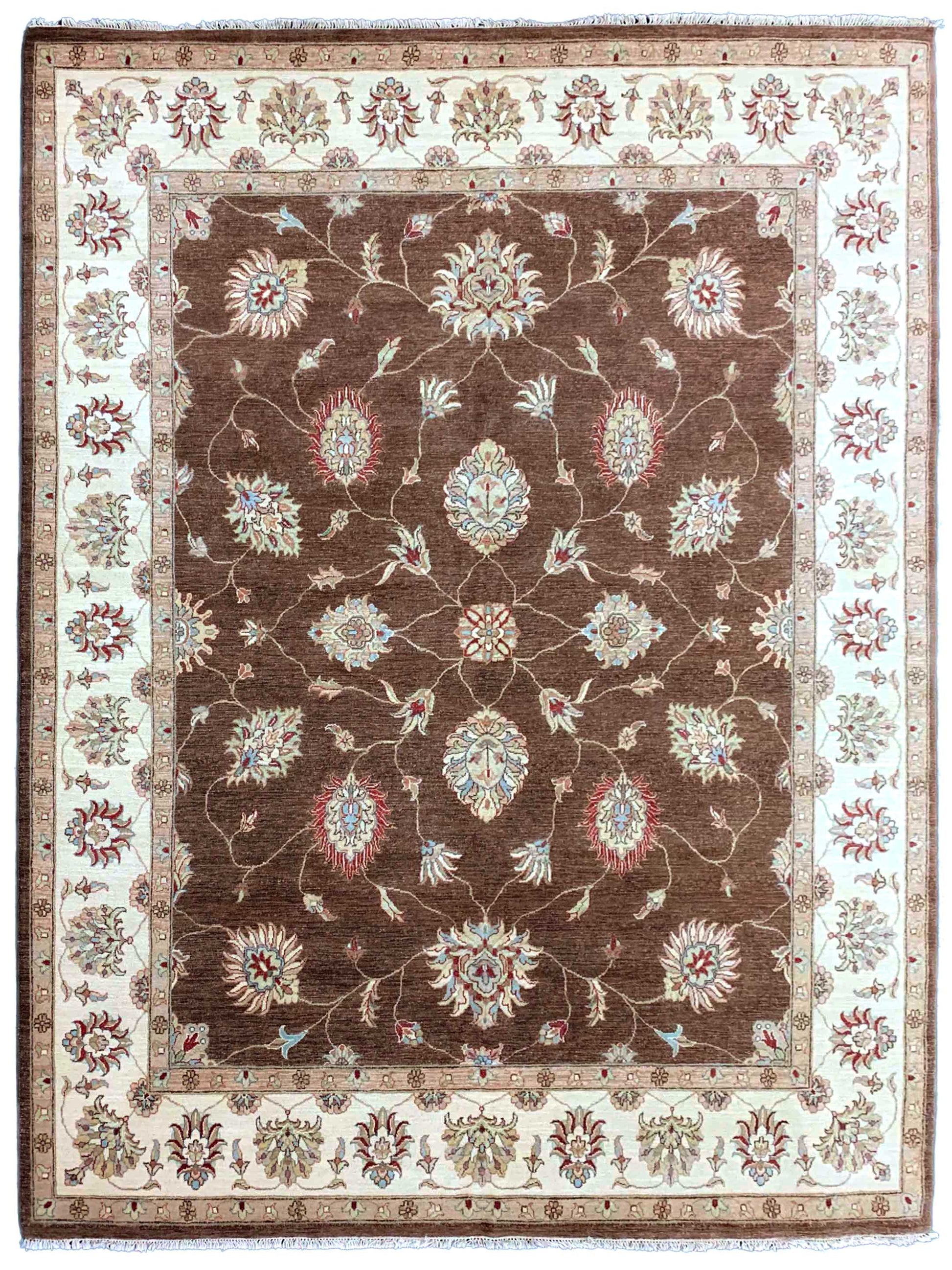 Artisan Zara ZL-105 Brown Traditional Knotted Rug