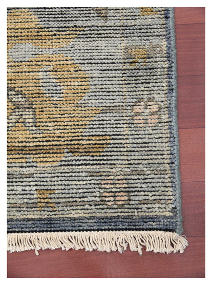 Limited Jimbour JIM - 101 WATER BLUE Transitional Knotted Rug - Rugs - Limited - Atlanta Designer Rugs