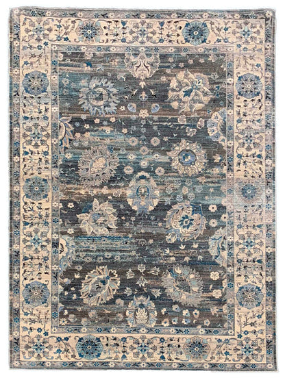 Artisan Kate Charcoal Ivory Transitional Machinemade Rug - Rugs - Artisan - Atlanta Designer Rugs