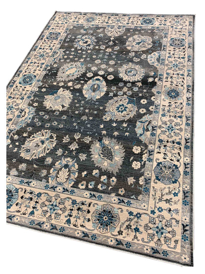 Artisan Kate Charcoal Multi Transitional Machinemade Rug - Rugs - Artisan - Atlanta Designer Rugs