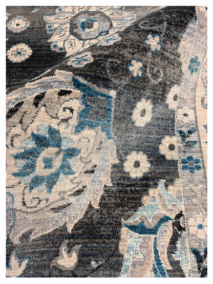 Artisan Kate Charcoal Multi Transitional Machinemade Rug - Rugs - Artisan - Atlanta Designer Rugs