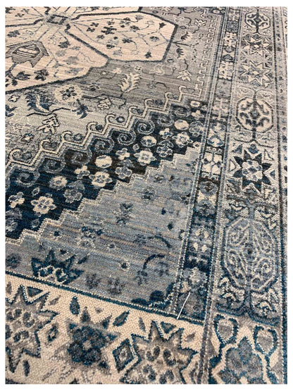 Artisan Kate Multi Gray Transitional Machinemade Rug - Rugs - Artisan - Atlanta Designer Rugs